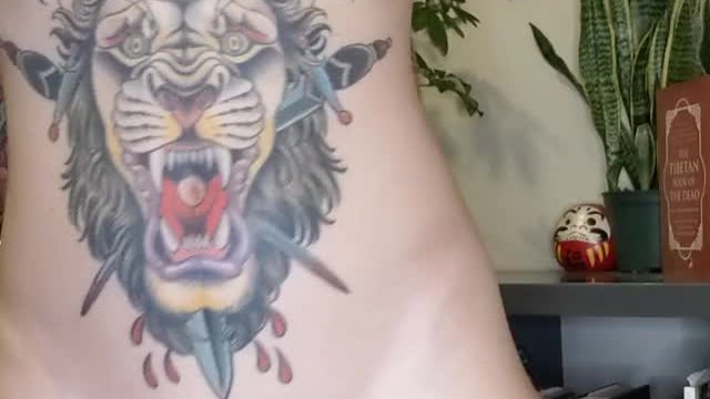 Watch me slide down on this big sextoy