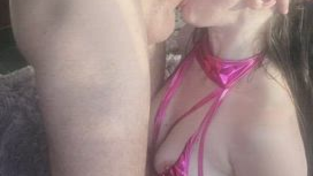 Cum woman swallowed as much as she could