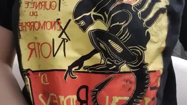 A very cool tshirt, but what's underneath is nice good as well