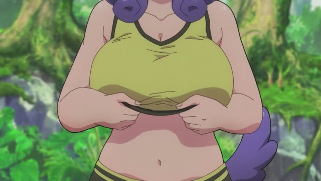 Hitamu Huge boob drop (TNK) [Futoku no Guild]