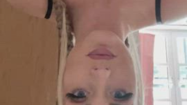 A huge smile before I show you my bare cheeks