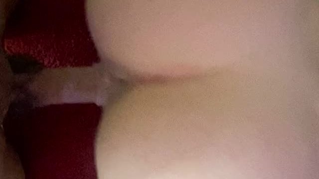 Gripping on his dick