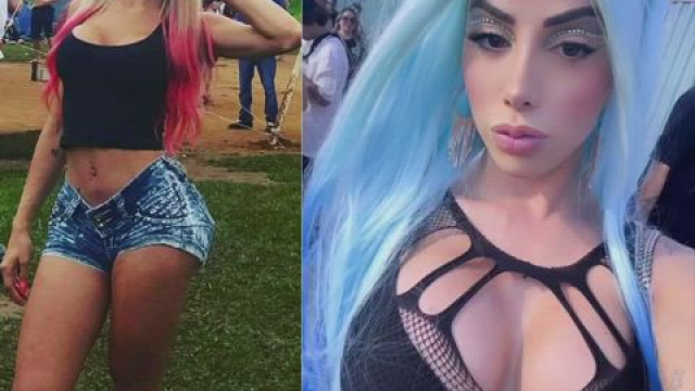 [Ts] From Party Whore to Festival Bimbo - About 6 years