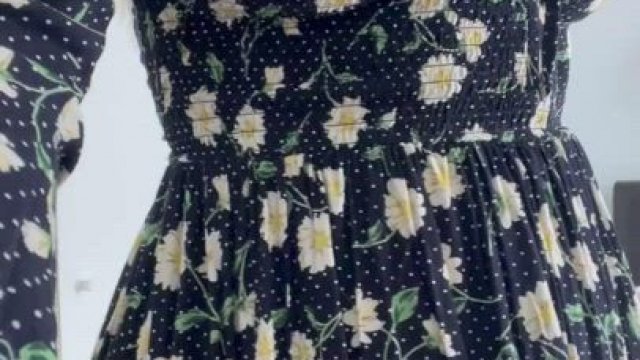 Do I look nice in this sundress?