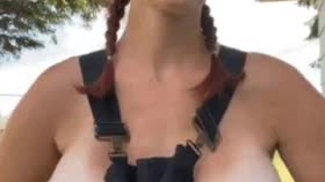 Blow my tits and I’ll suck your penis