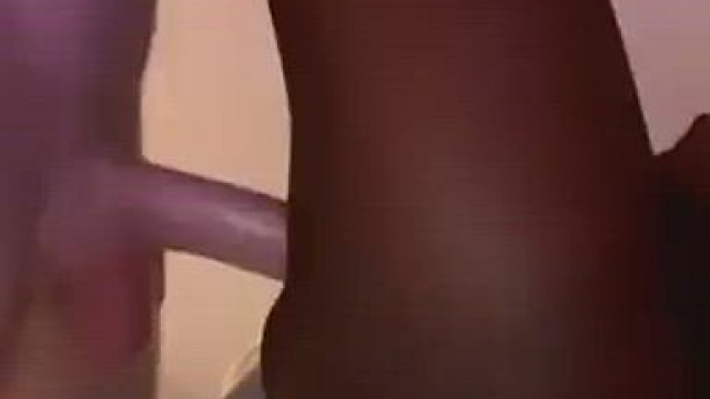 Wet Black Vagina Stretched By Big BWC