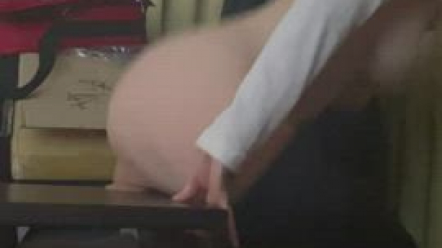 Riding my sextoy in the office at work