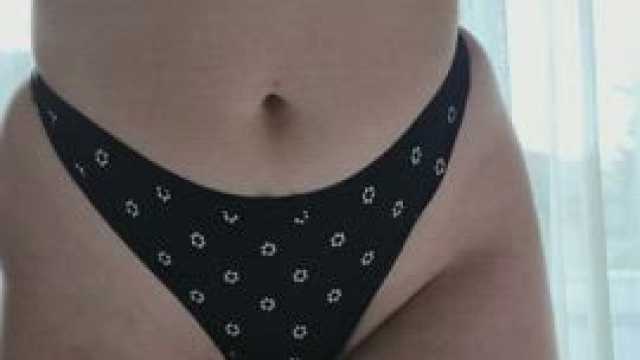 Do you love when I pull my panties up to show you my cutie lips? ????