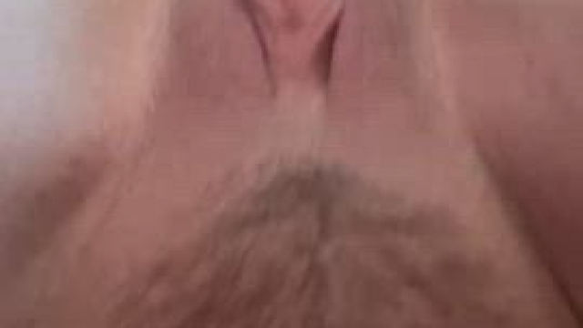 Hubby cumming all over my cunt