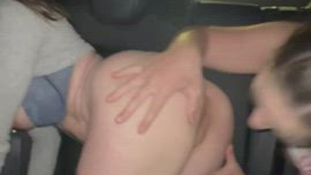 Pov: the Uber drive picked up two horny chicks from their first college party.