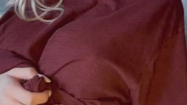 Hope blonde chubby whore make your cock rise now!!