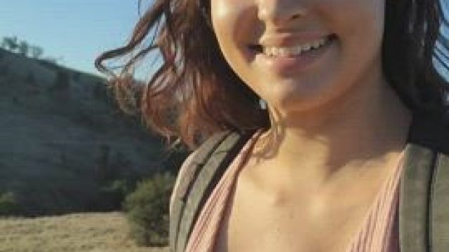 Giving the whores some sunshine on my hike [OC] [GIF]