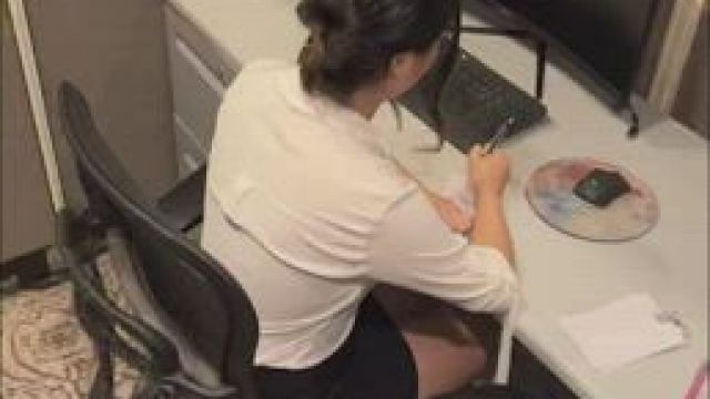 Your girlfriend got hired as a free use intern at your best partners office [F]