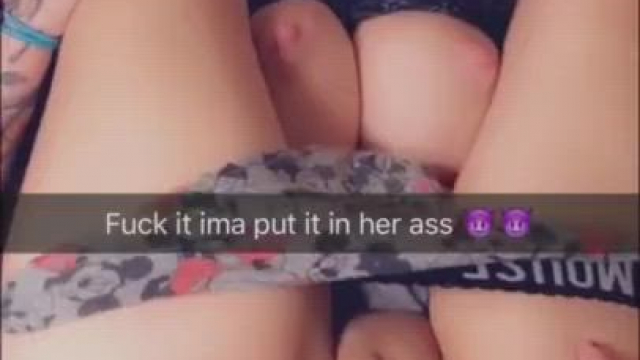 Adorable Petite Lady Gets POV Anal Screw On Snapchat