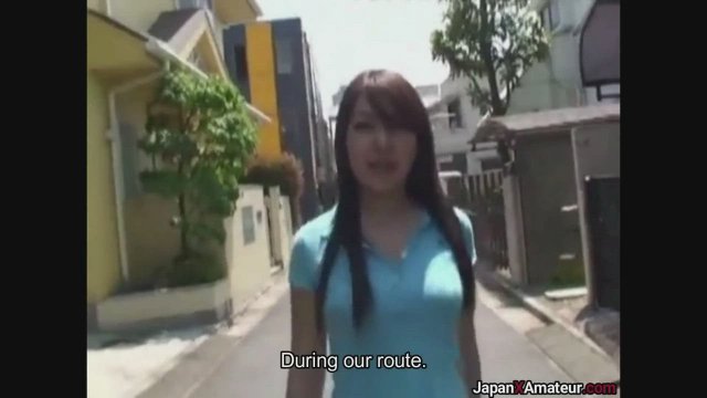 Japanese Lady Walking Around Town Sucking Off Guys And Receiving Facials
