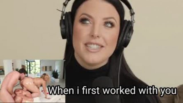 lol Alexis Texas Huge Booty almost killed Angela White in one scene????