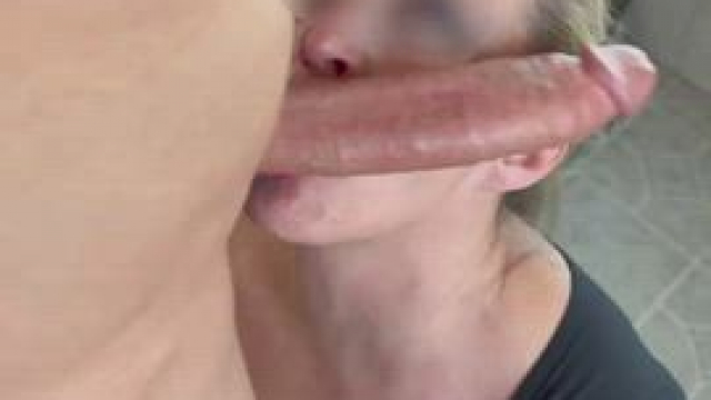 He told me that no woman has ever been able to throat his penis like this, so now