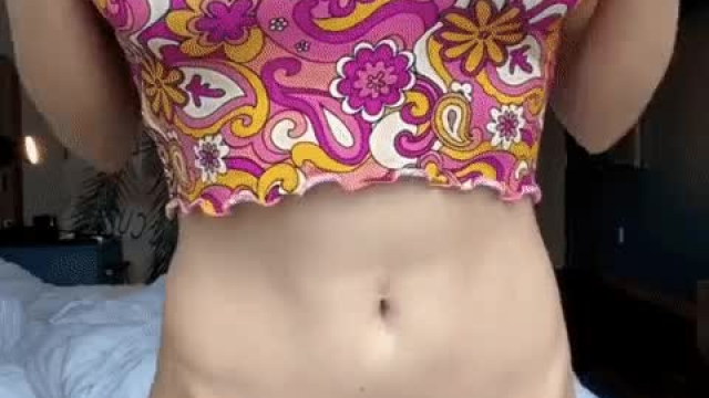 I like knowing men get hard watching me get naked online