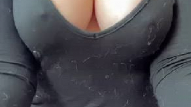 My big goth tits need some attention