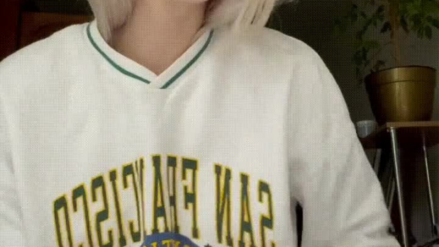 That's why whores wear oversize! They keep the intrigue that there under