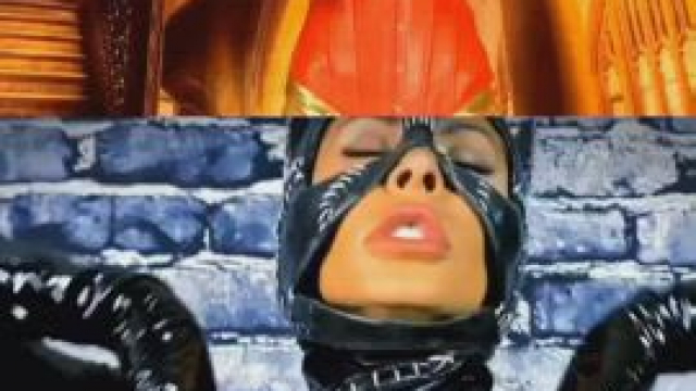 Wonder Chick vs Catwoman by Madison Ivy