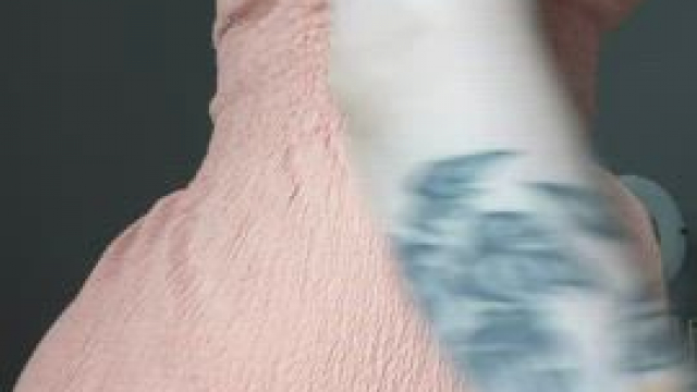 A cutie surprise underneath my sundress