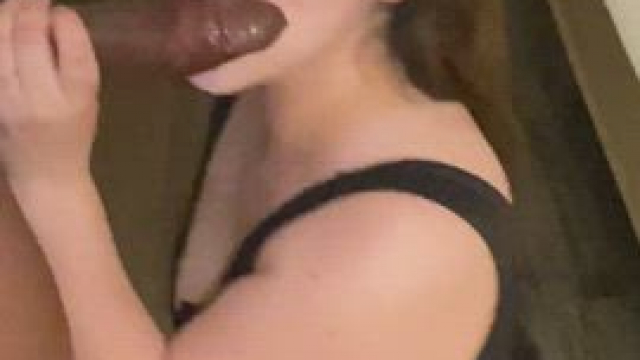 First time I ever got try a Bbc you can tell how much pleasant I was having with it