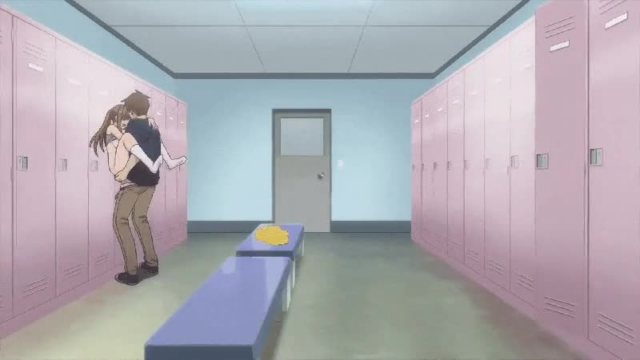 Cheerleader drilled in locker