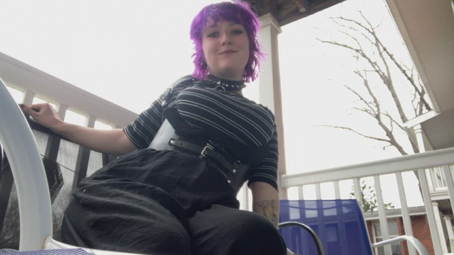 Short Hair, Big Tits, Goth