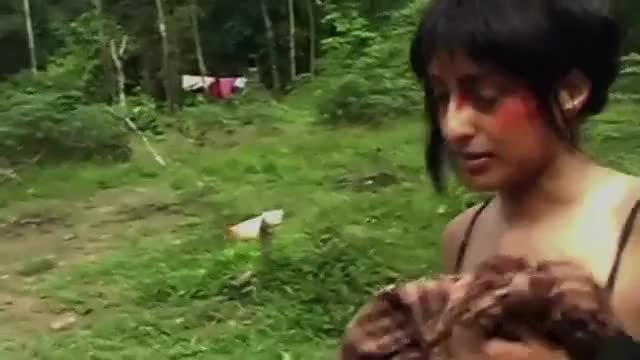 Nice British Journalist Gets Naked with Real Amazon Tribe