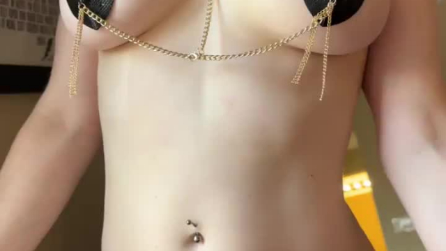 You should totally masturbate to my big tits