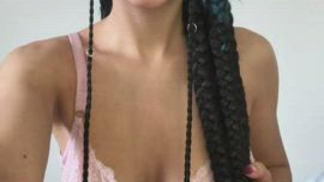 Slight boobs bouncing for a good morning