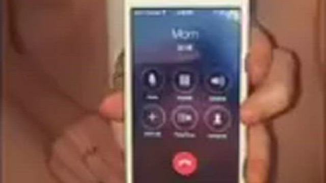 Hitachi while talking to mother (sorry for bad quality)