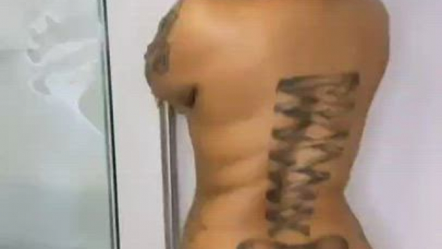 Big Ass Huge Tits Dildo Tattoo Twerking Porn GIF by itachiuciha