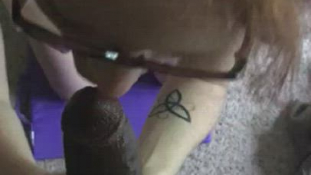 I was meant to be on my knees, with a Big black cock in my hand