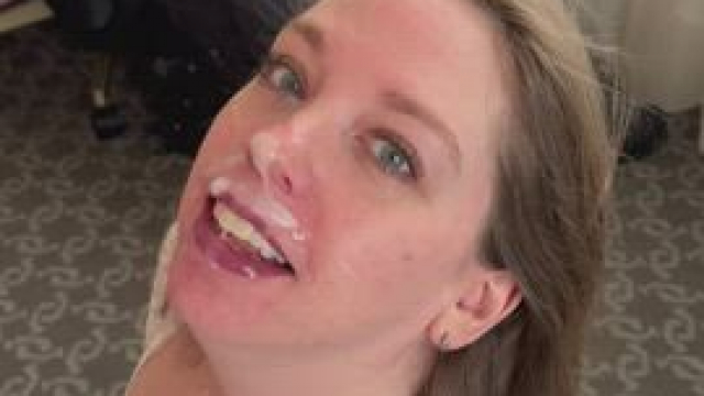 It’s always so much fun when someone other than my husband cums on my face