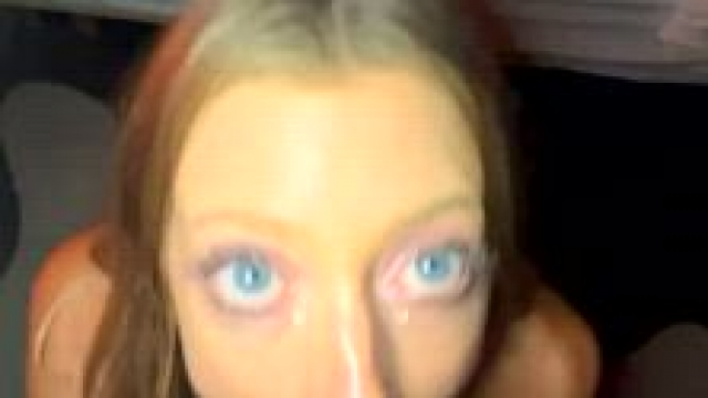 Like milking his dick onto my tongue so I can taste my reward