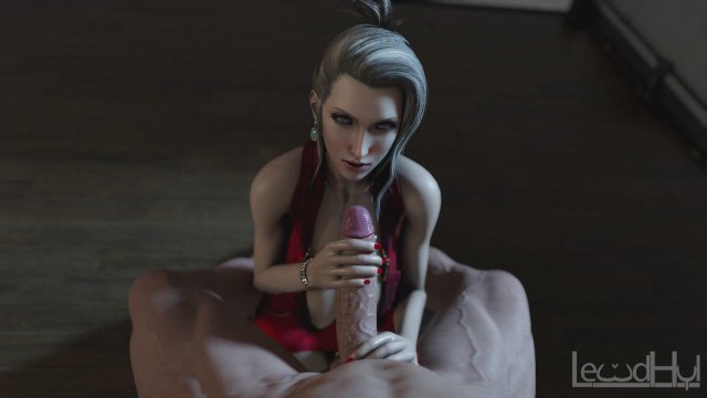Scarlet sucking a huge dick (LewdHyl, Evilaudio) [Final Fantasy]