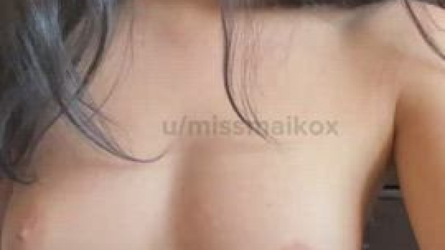 This is what I mean by a balanced snack: pear cake and hot tea