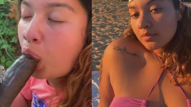 Feliciamamitaa Blowjob big black cock