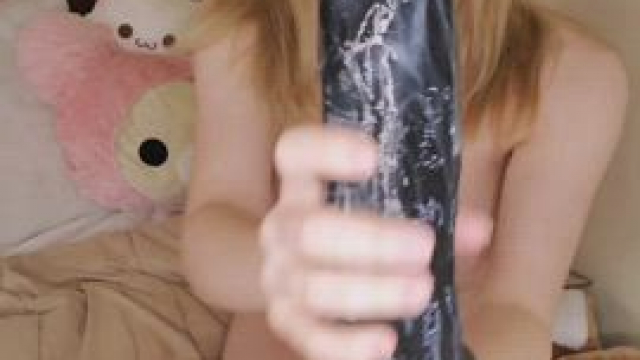 One of the biggest toys I've ever banged