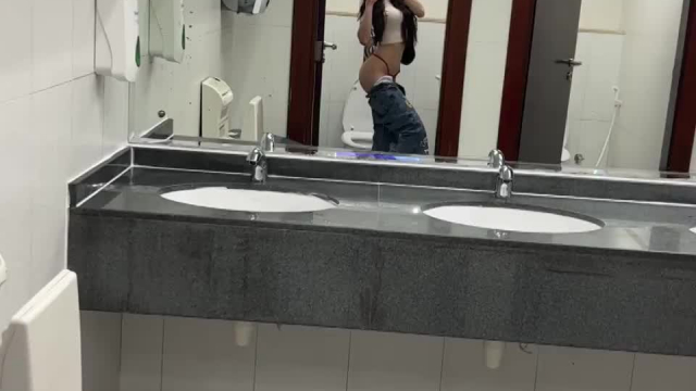 If I was your student and you caught me like this in the bathroom, what would yo