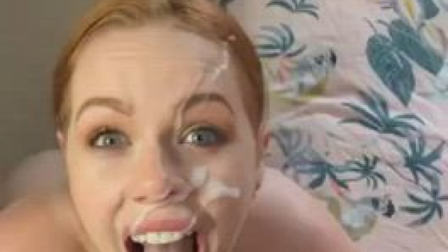 Red head elicits a big load