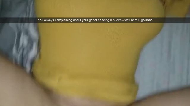 You keep asking your Gf for nudes--- she basically never responds with one.