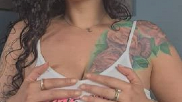 My tits went from big to REALLY huge (OC)