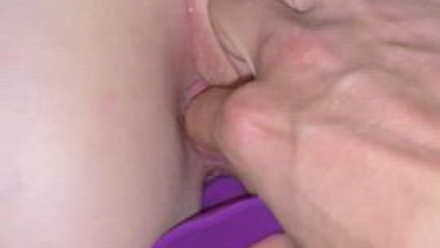 Starting out small. Hopefully soon I’ll fit a dick in there