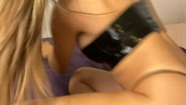 Do you like my panties? I think they're sexy but I look better if I peel them do