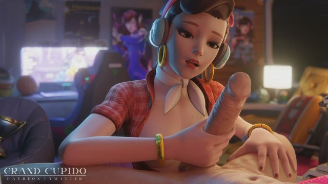 Dva Enjoying big Penis Part 2 [Overwatch] (Grand Cupido)