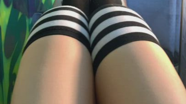 My thighs are thicker than my cunt