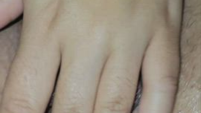 she loves playing with her creampied cunt [OC]